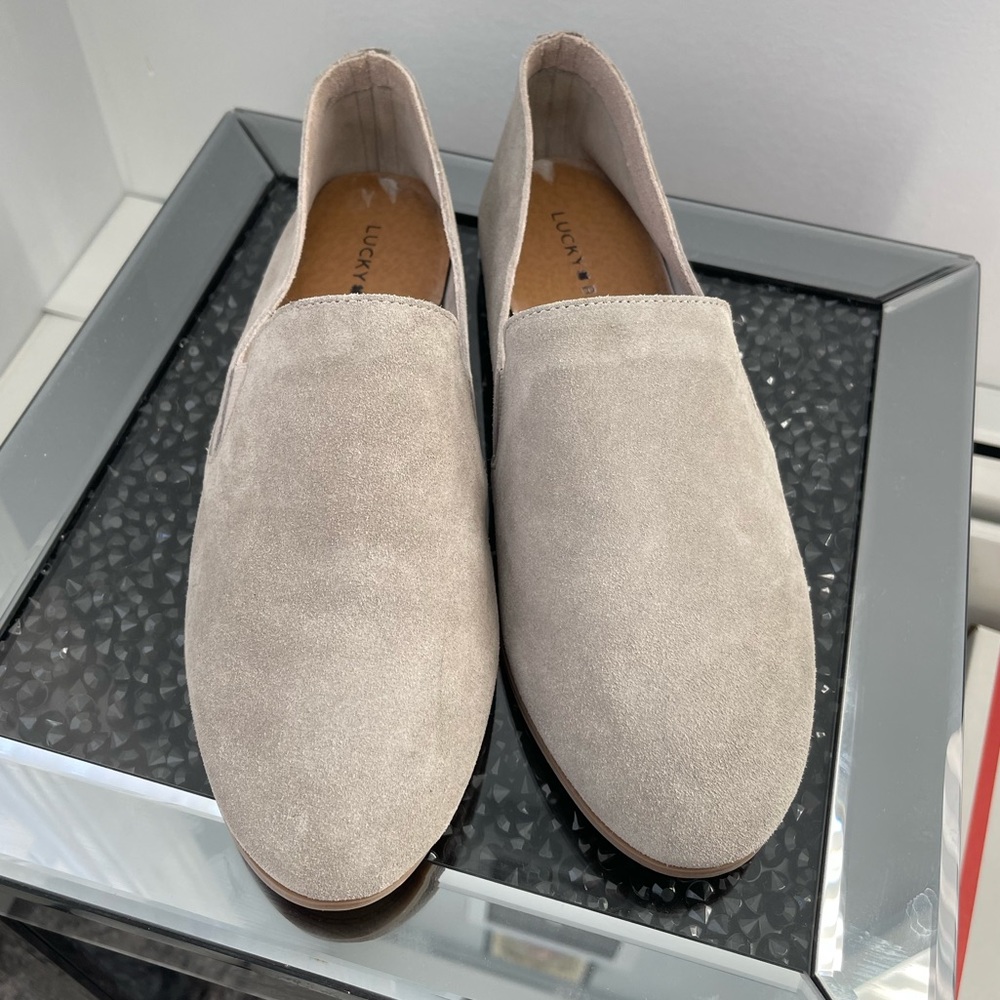 Lucky Brand suede loafers